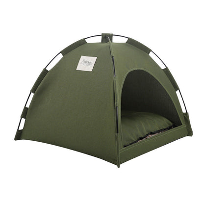 Portable Pet Camping Nest Bed for Cats & Dogs