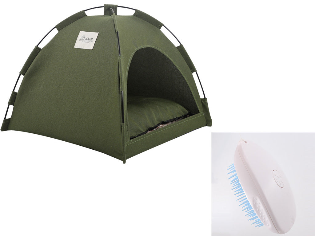Portable Pet Camping Nest Bed for Cats & Dogs