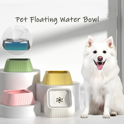 Splash-Free Floating Pet Water Bowl