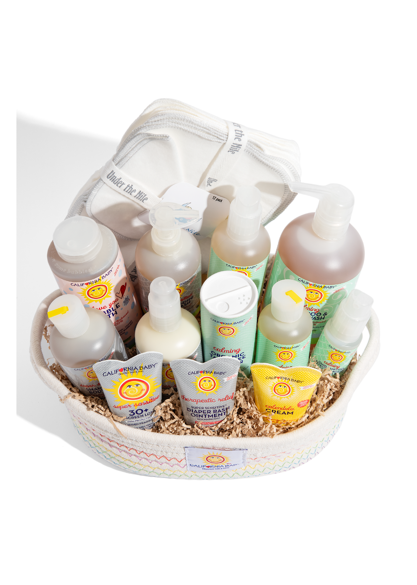 California Baby Deluxe Newborn Gift Basket