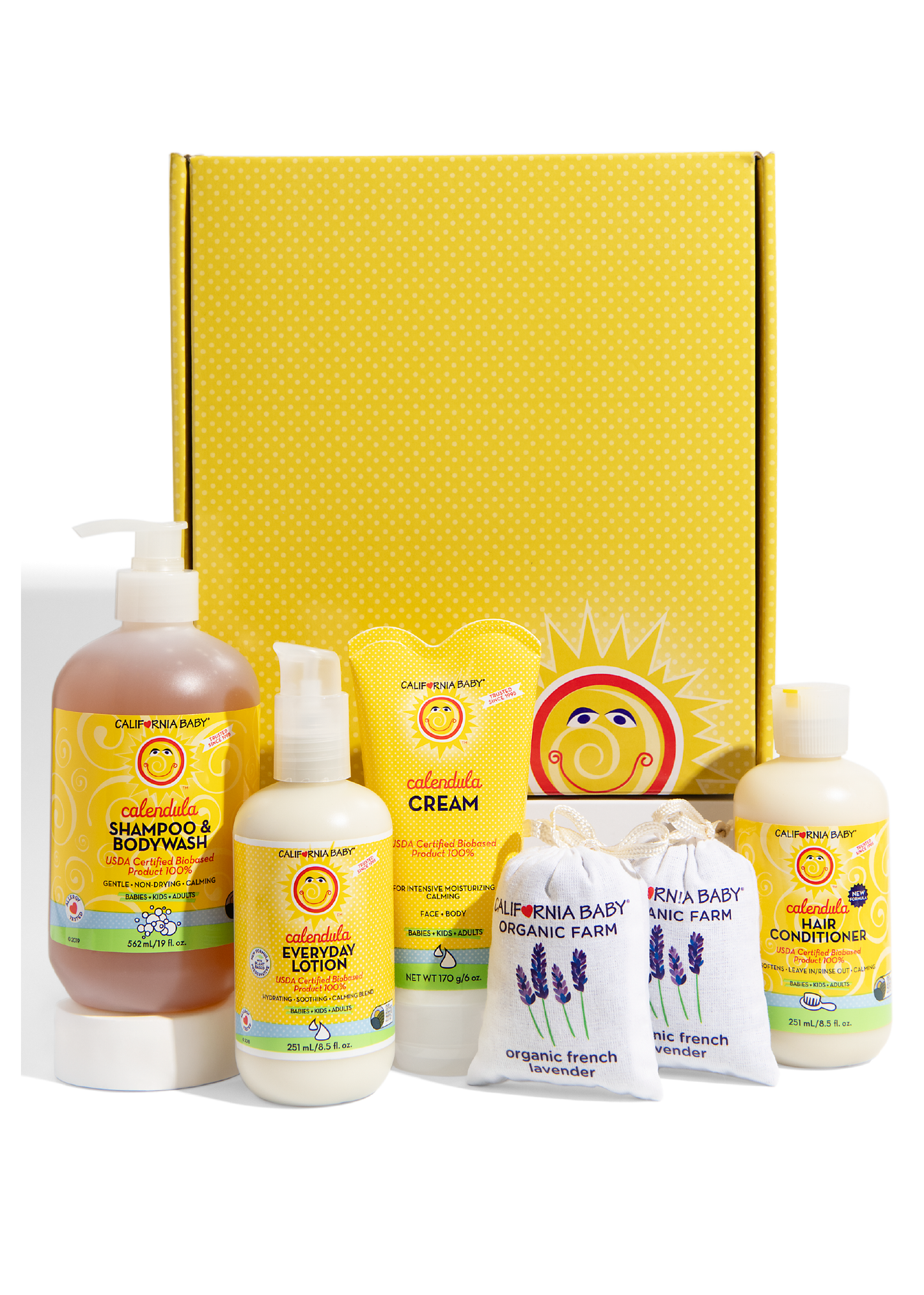 California Baby Best of Calendula™ Gift Set for Adults + Kids