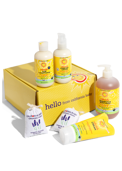 California Baby Best of Calendula™ Gift Set for Adults + Kids