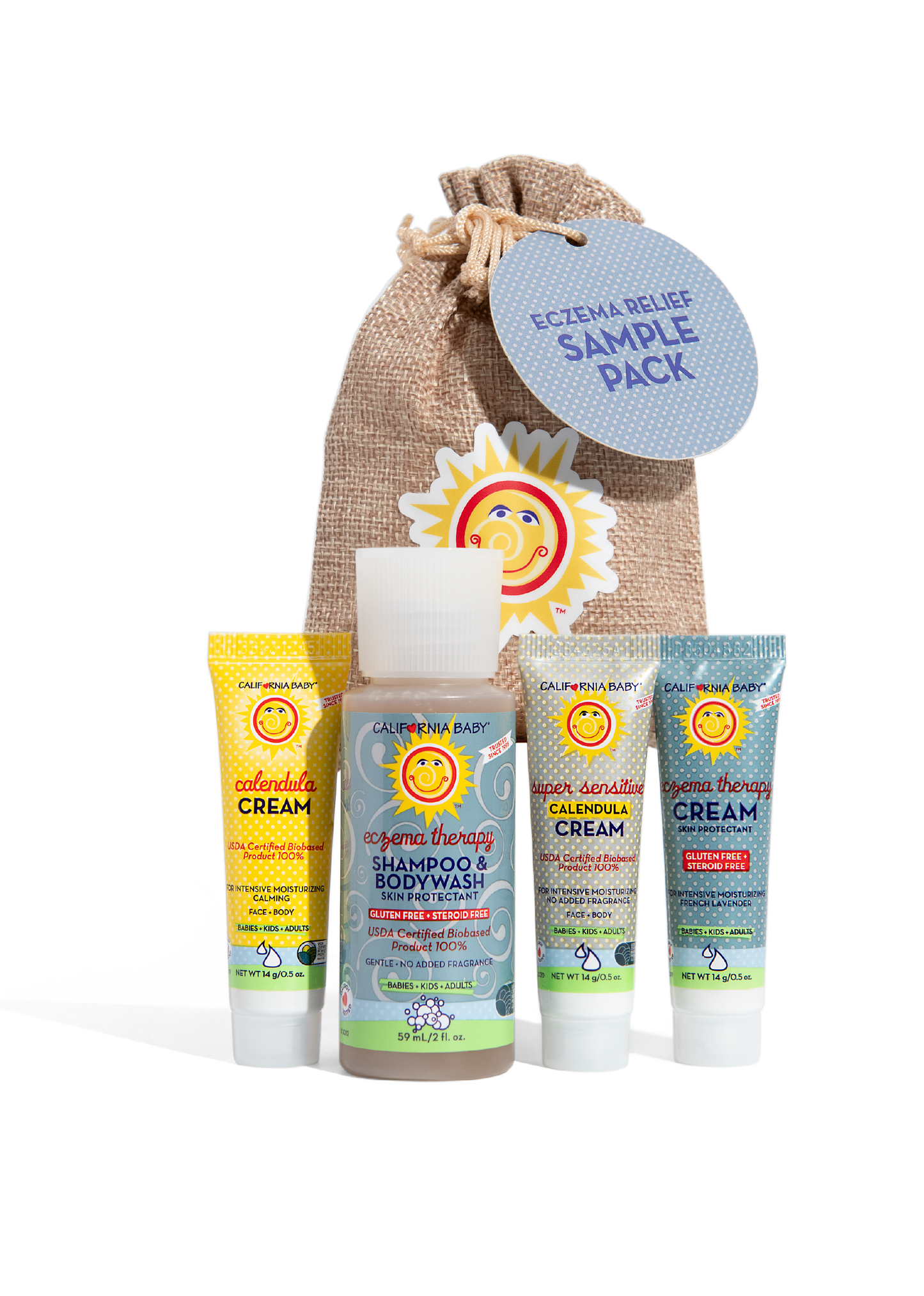 California Baby Eczema Relief Sample Pack