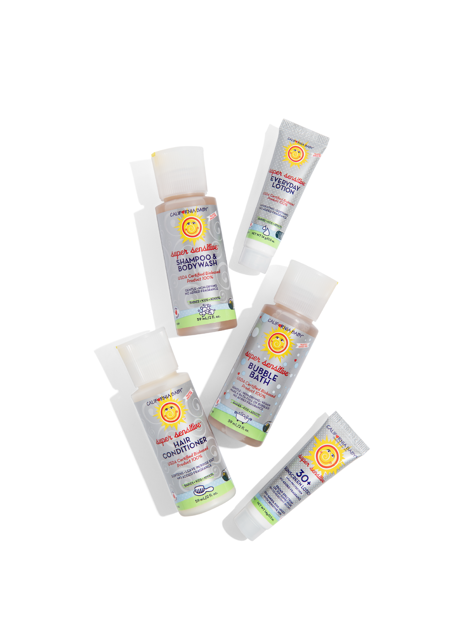 California Baby (No Fragrance) Super Sensitive™ Essentials Kit