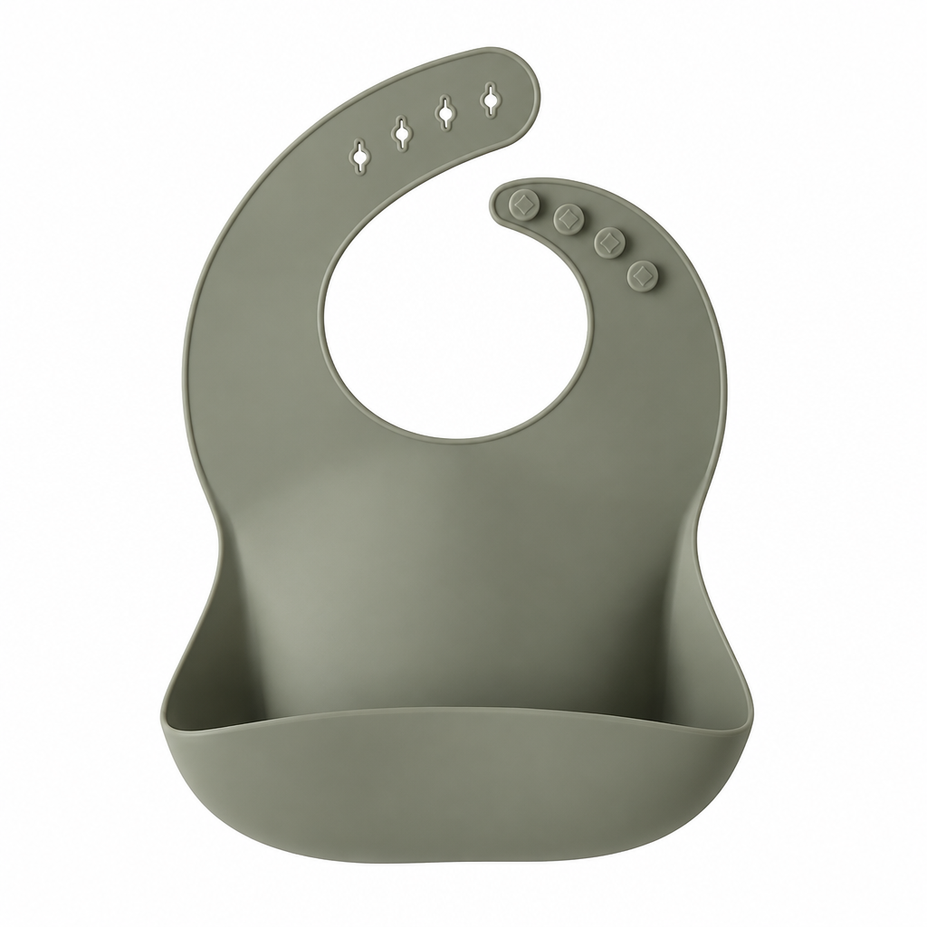 7# sage-taupe bib