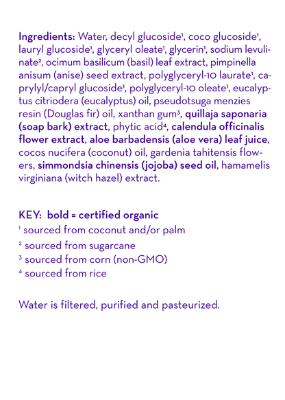 California Baby Eucalyptus Ease™ Moisturizing Handwash