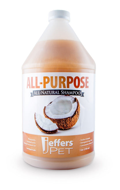Jeffers Tearless All-Purpose All-Natural Coconut Oil Shampoo for Cats & Dogs