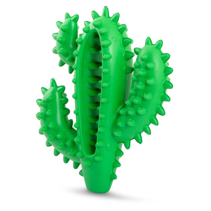 Jeffers Cactus Natural Rubber Dental Chew Toy for Dogs