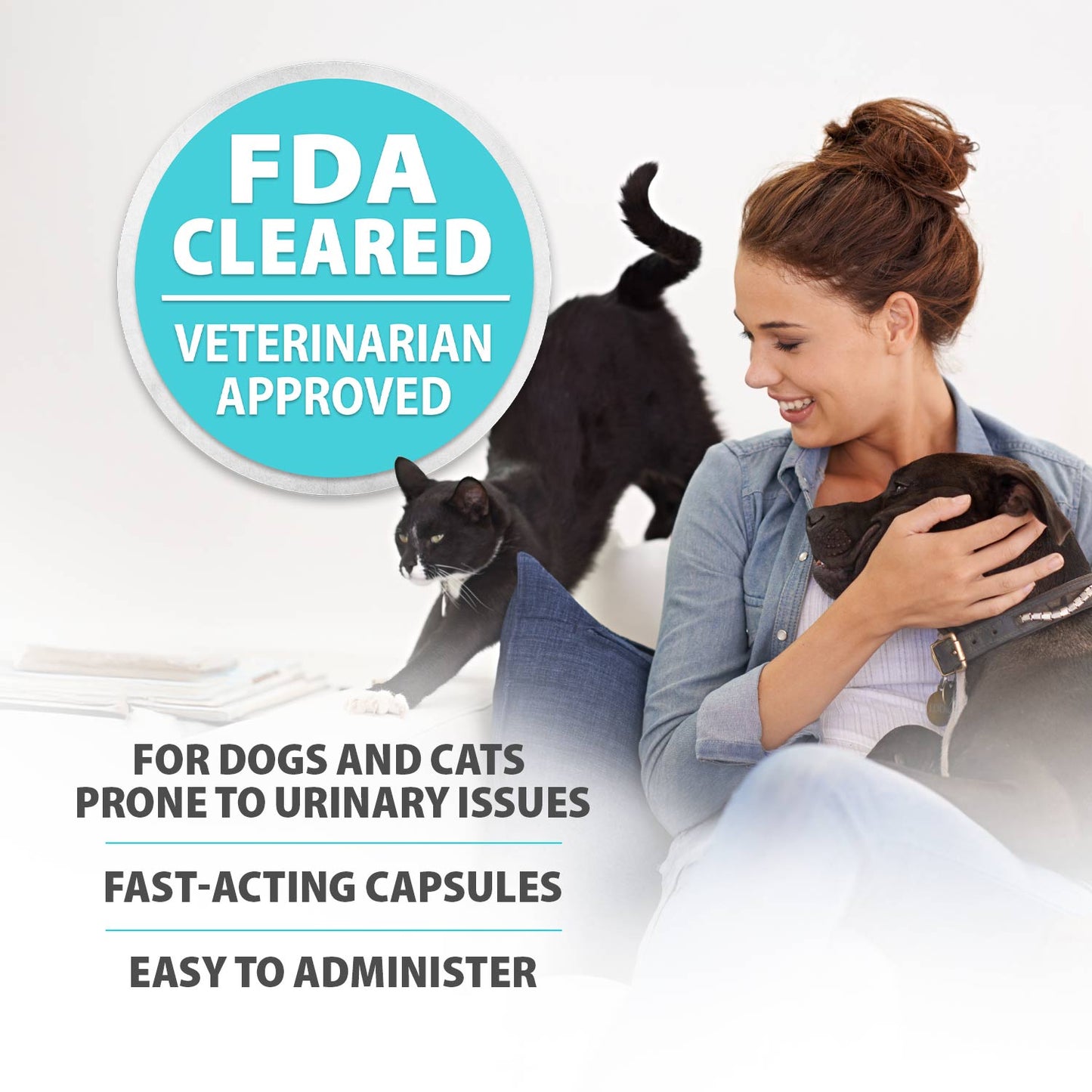 Jeffers Uracid DL-Methionine Capsules for Cats & Dogs