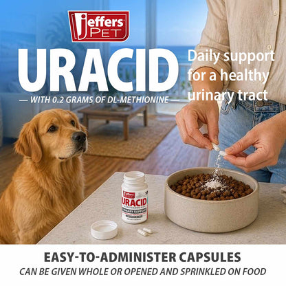 Jeffers Uracid DL-Methionine Capsules for Cats & Dogs