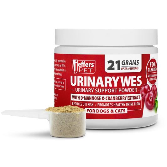 Jeffers Urinary Support Powder with D-Mannose for Cats & Dogs