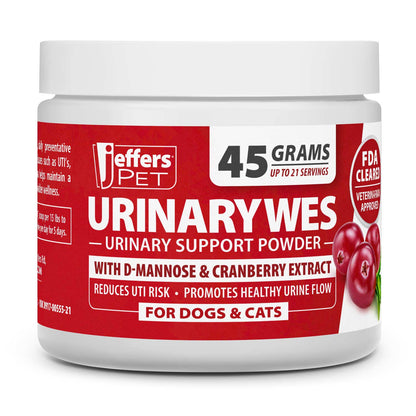 Jeffers Urinary Support Powder with D-Mannose for Cats & Dogs