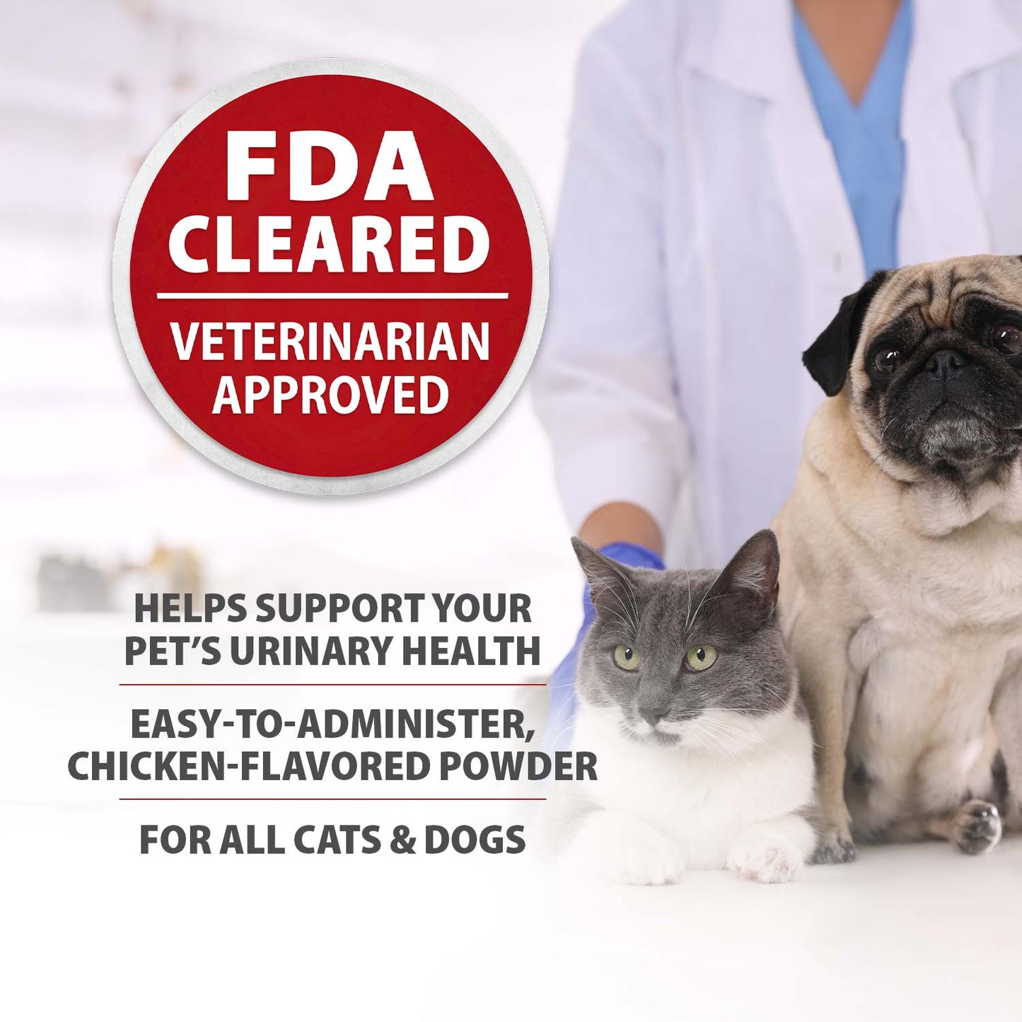 Jeffers Urinary Support Powder with D-Mannose for Cats & Dogs