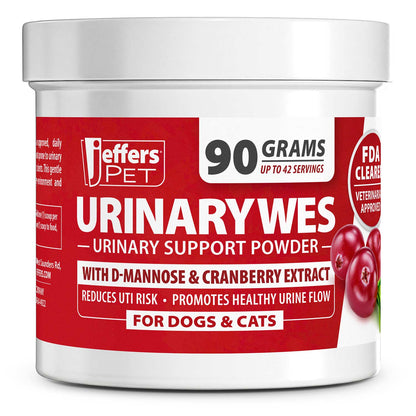 Jeffers Urinary Support Powder with D-Mannose for Cats & Dogs