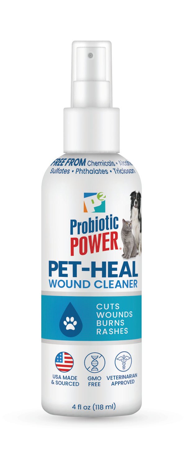 Pet-Heal Probiotic Wound Cleaner for Cats & Dogs