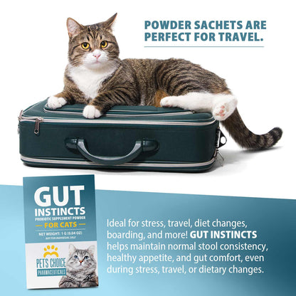 Pet’s Choice Gut Instincts Probiotic Supplement for Cats