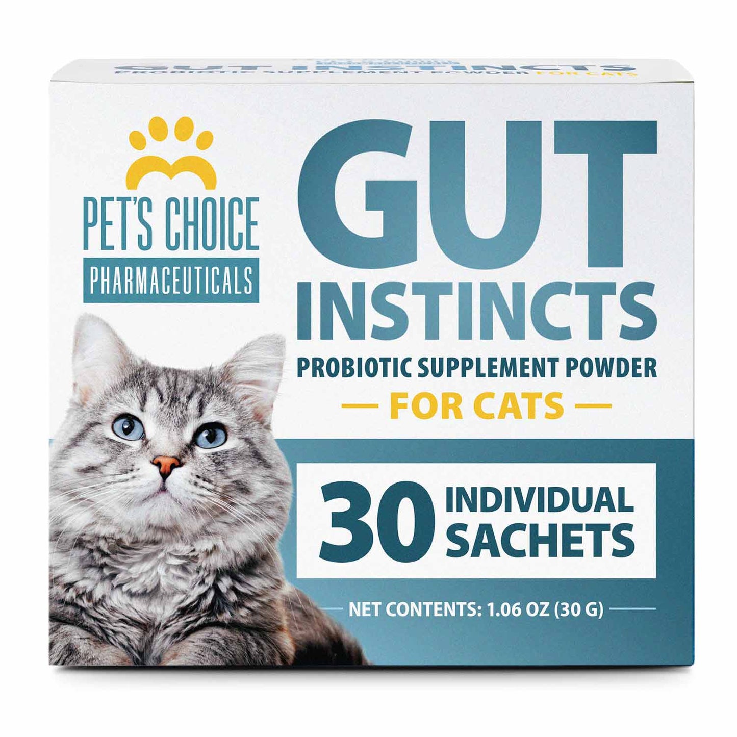 Pet’s Choice Gut Instincts Probiotic Supplement for Cats