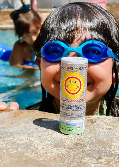 California Baby (No Fragrance) Super Sensitive™ Broad Spectrum SPF 30+ Sunscreen Stick